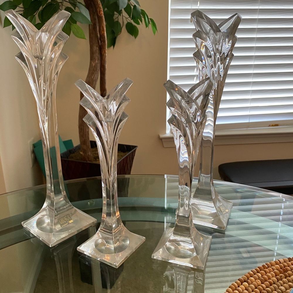 Mikasa candlestick holders